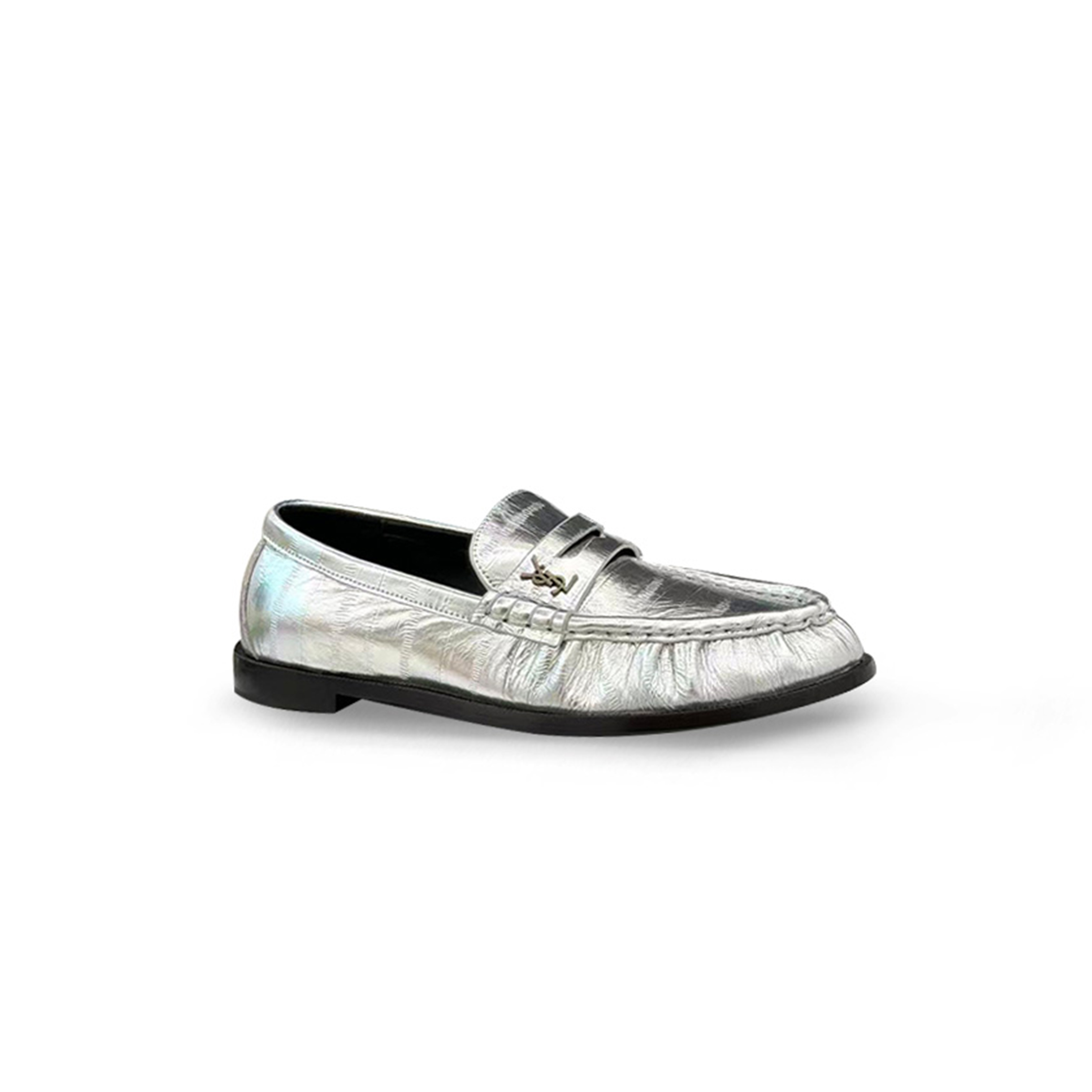 YSL LE LE LOAFER SUPPLE IN SHINY LEATHER 766876  